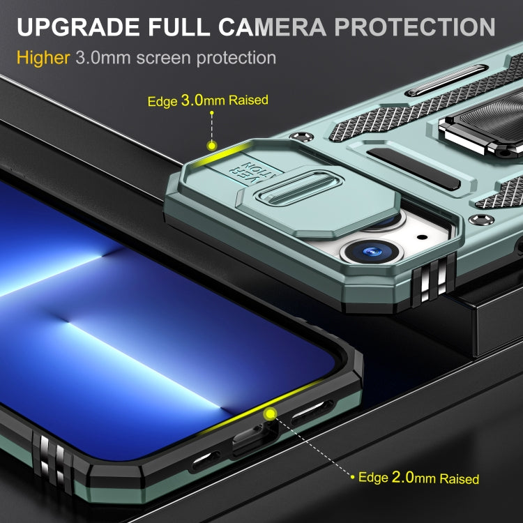 Custodia TPU con copertura fotocamera per iPhone 15