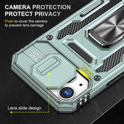Armatura PC + custodia per telefono con fotocamera in TPU, For iPhone 15