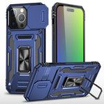 Custodia armatura in TPU e PC per iPhone 16 Plus e 15 Pro Max
