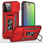 Custodia armatura in TPU e PC per iPhone 16 Plus e 15 Pro Max