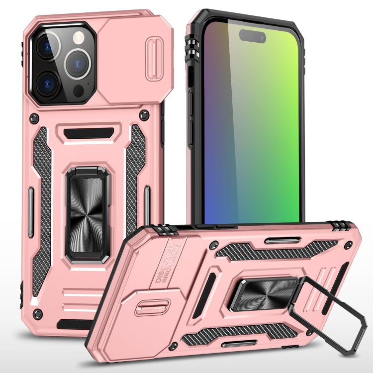 Custodia armatura in TPU e PC per iPhone 16 Plus e 15 Pro Max