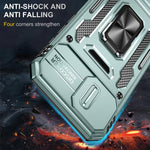 Custodia armatura in TPU e PC per iPhone 16e e Pro Max