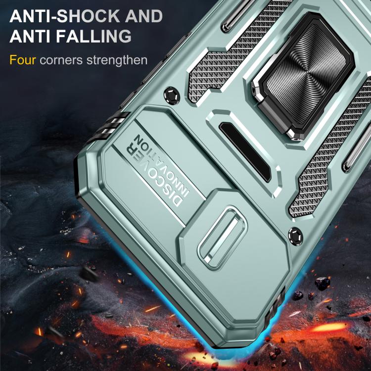 Custodia armatura in TPU e PC per iPhone 16e e Pro Max
