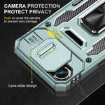 Custodia armatura in TPU e PC per iPhone 16e e Pro Max