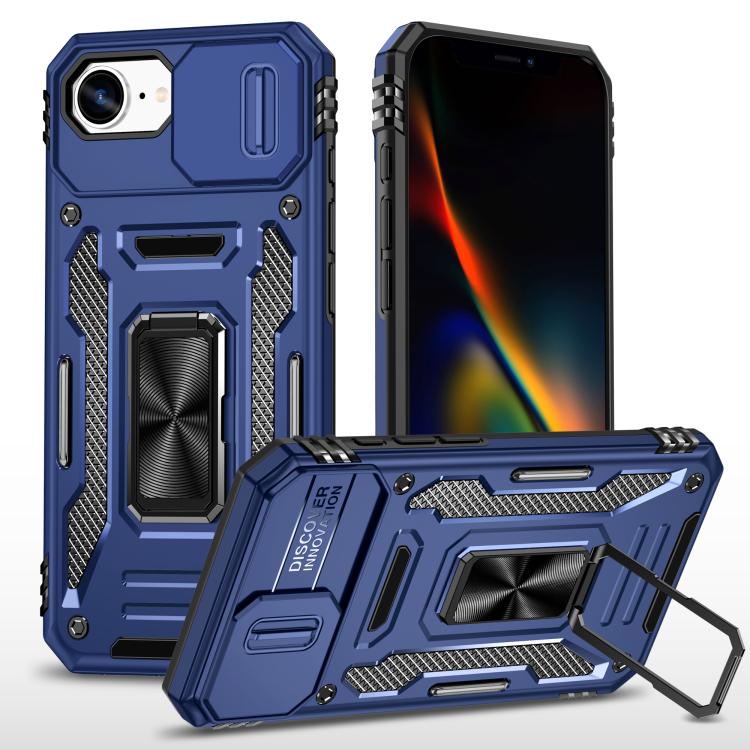 Custodia armatura in TPU e PC per iPhone 16e e Pro Max
