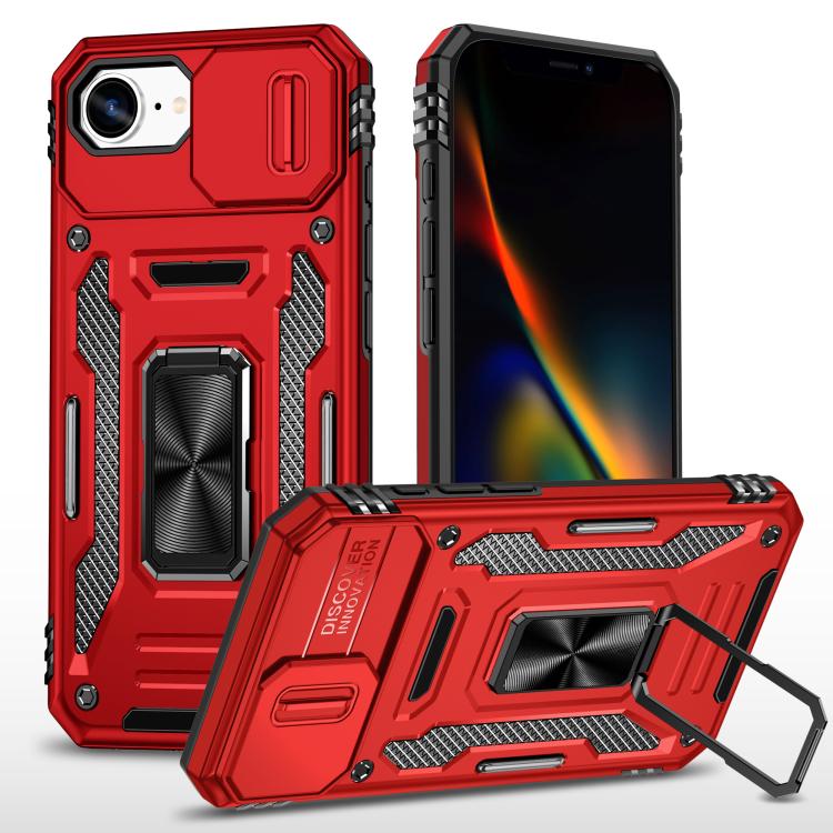 Custodia armatura in TPU e PC per iPhone 16e e Pro Max