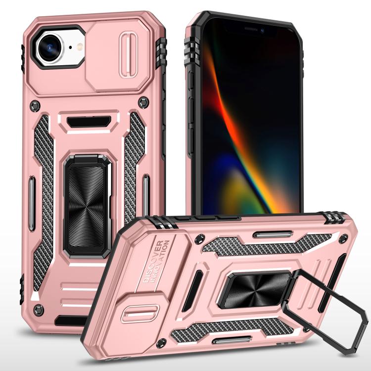 Custodia armatura in TPU e PC per iPhone 16e e Pro Max