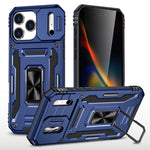 Custodia armatura in TPU e PC per iPhone 16e e Pro Max