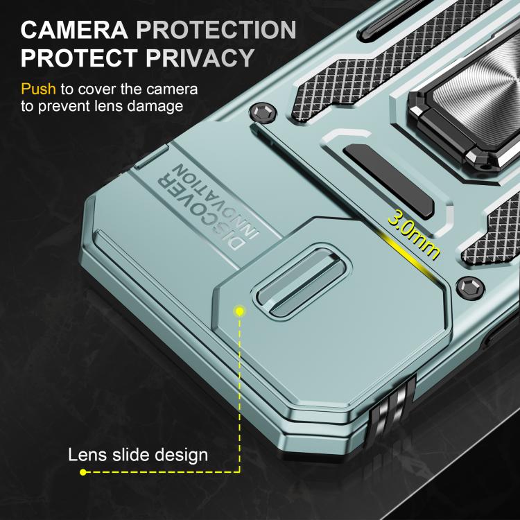 Custodia armatura in TPU e PC per iPhone 16 Plus e 15 Pro Max