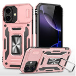 Custodia armatura in TPU e PC per iPhone 16 Plus e 15 Pro Max