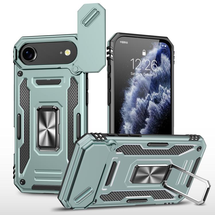 Custodia armatura in TPU e PC per iPhone 16 Plus e 15 Pro Max