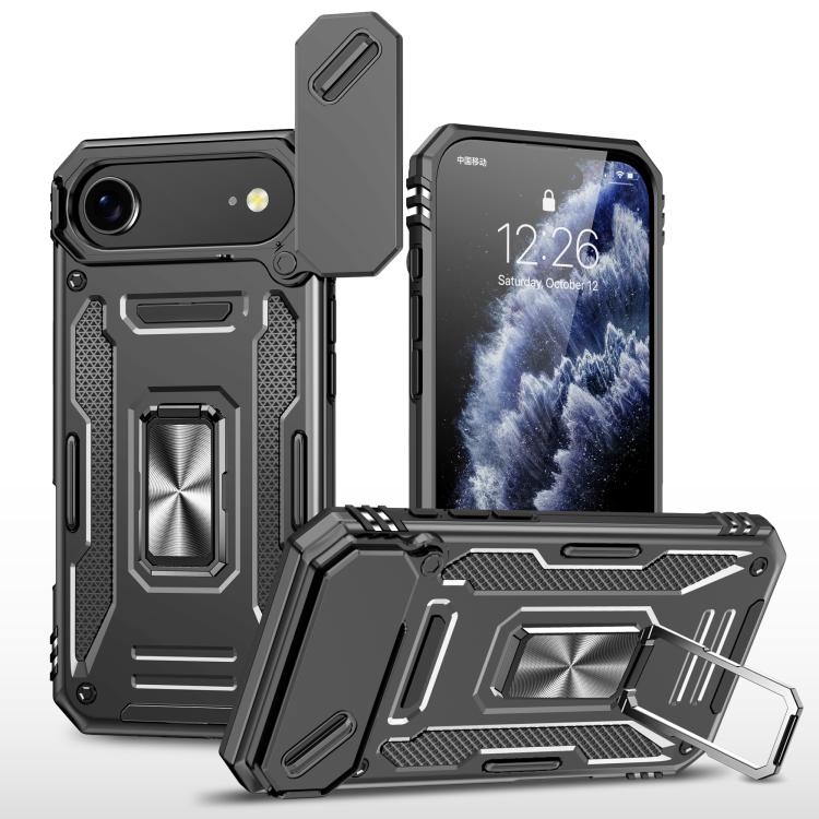 Custodia armatura in TPU e PC per iPhone 16 Plus e 15 Pro Max