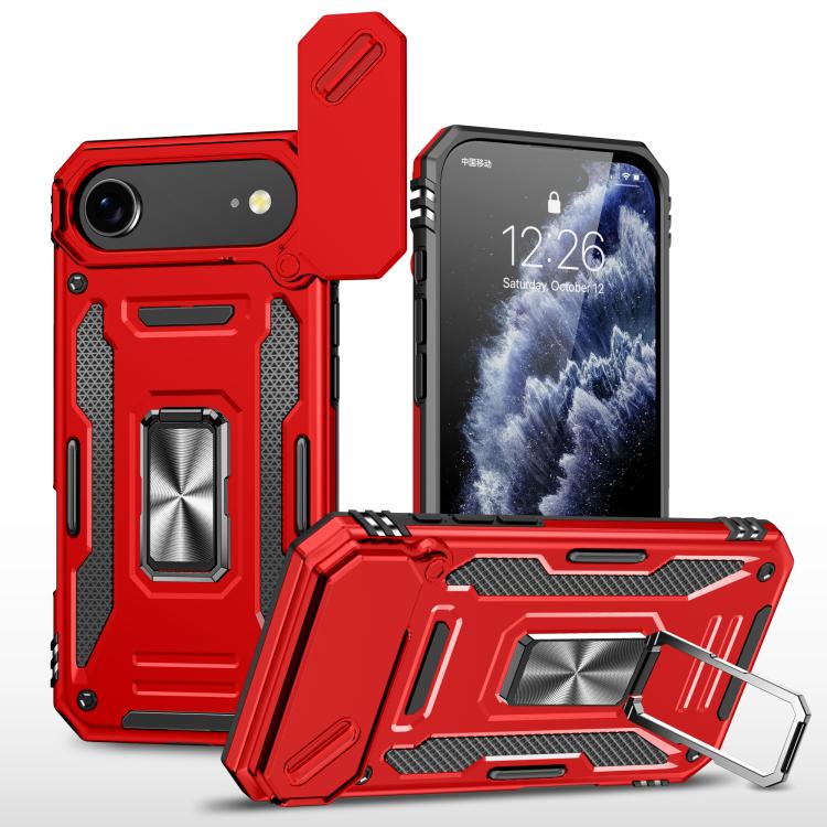 Custodia armatura in TPU e PC per iPhone 16 Plus e 15 Pro Max