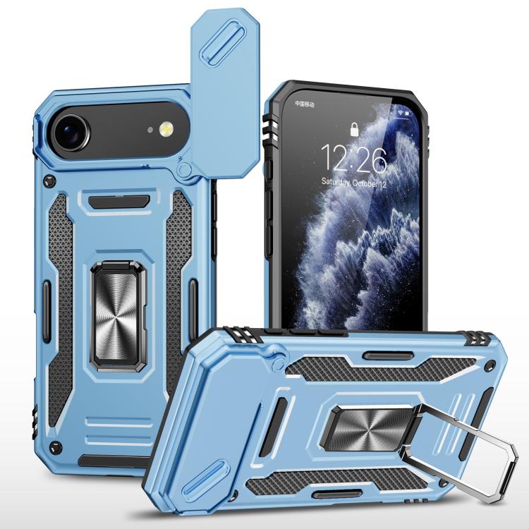 Custodia armatura in TPU e PC per iPhone 16 Plus e 15 Pro Max