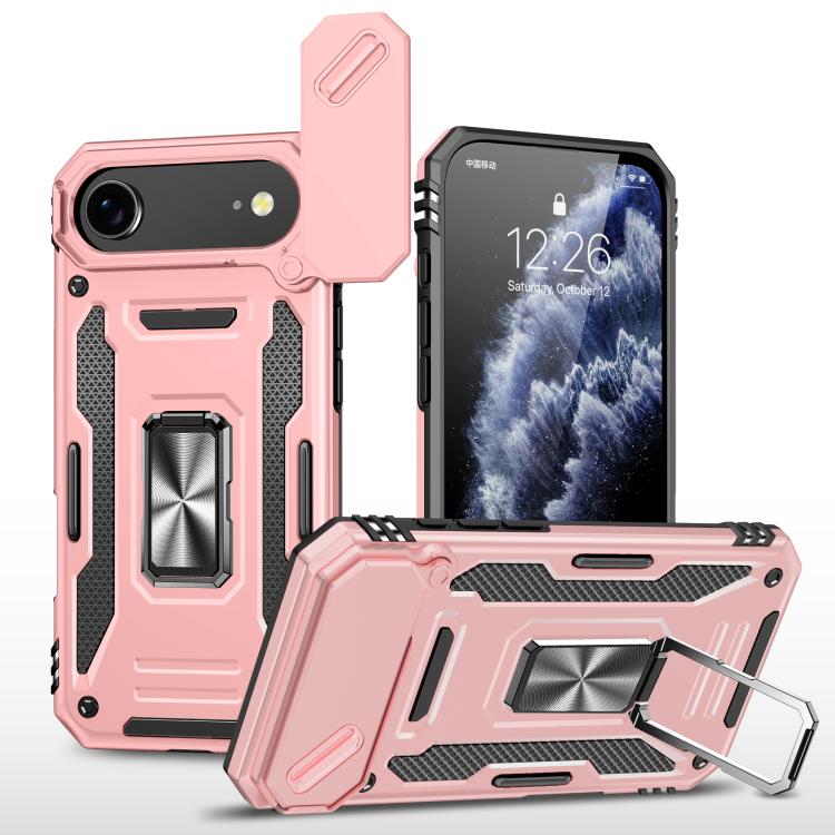 Custodia armatura in TPU e PC per iPhone 16 Plus e 15 Pro Max