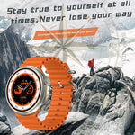 Z78 Ultra Smart Watch HD con schermo rotondo da 1,52 pollici supporta il monitoraggio della frequenza cardiaca/ossigeno nel sangue