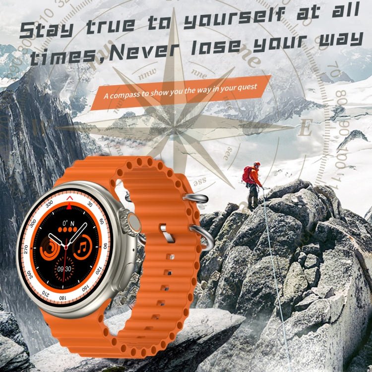 Z78 Ultra Smart Watch HD con schermo rotondo da 1,52 pollici supporta il monitoraggio della frequenza cardiaca/ossigeno nel sangue