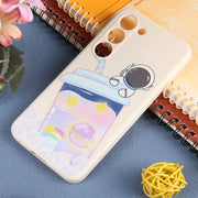 Custodia in silicone liquido per Samsung Galaxy S21 5G