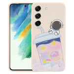 Custodia in silicone liquido per Samsung Galaxy S21 5G
