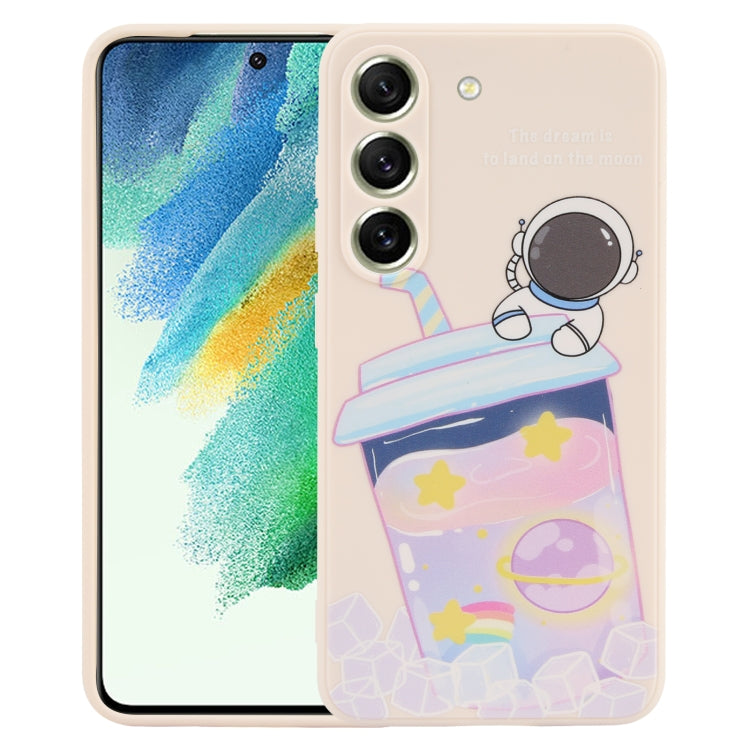 Custodia in silicone liquido per Samsung Galaxy S21 5G