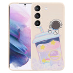 Custodia in silicone liquido per Samsung Galaxy S21 5G