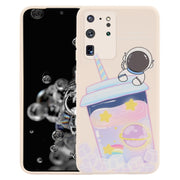 Custodia in silicone liquido per Samsung Galaxy A21s e A21