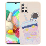 Custodia in silicone liquido per Samsung Galaxy A21s e A21