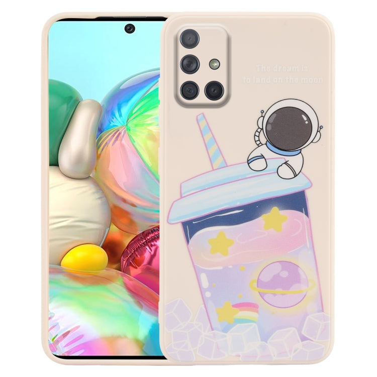 Custodia in silicone liquido per Samsung Galaxy A21s e A21