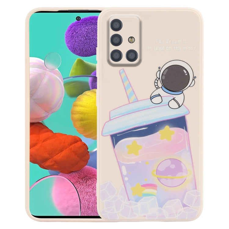 Custodia in silicone liquido per Samsung Galaxy A21s e A21