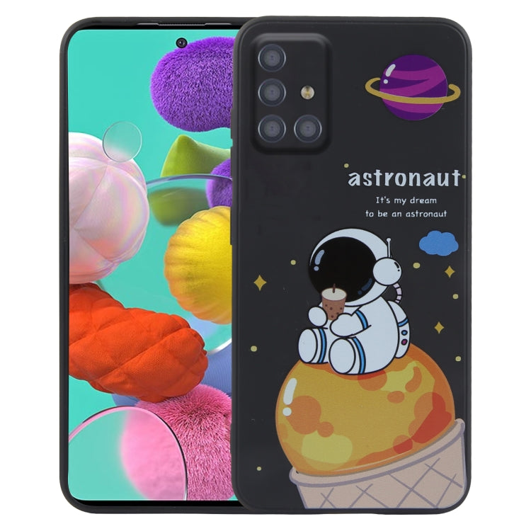 Custodia in silicone liquido per Samsung Galaxy A21s e A21