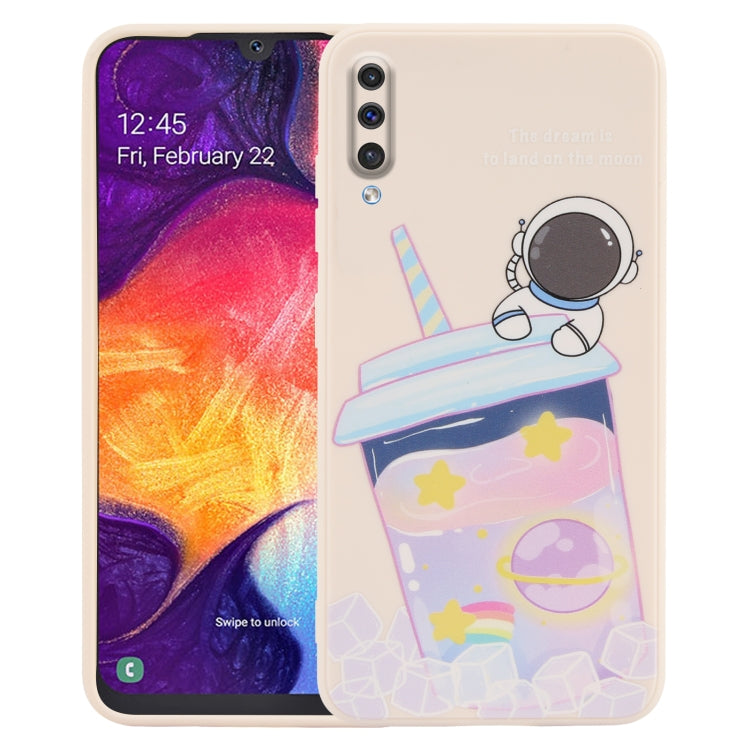 Custodia in silicone liquido per Samsung Galaxy A21s e A21