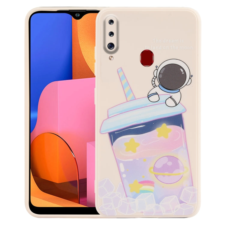 Custodia in silicone liquido per Samsung Galaxy A21s e A21