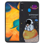 Custodia in silicone liquido per Samsung Galaxy A21s e A21