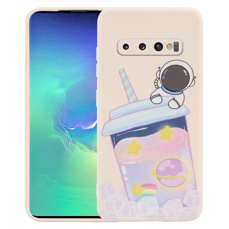 Custodia in silicone liquido per Samsung Galaxy A21s e A21
