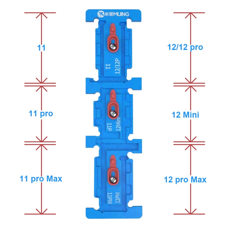 Morsetto di riparazione del dispositivo di saldatura flessibile della batteria Mijing per iPhone serie 11-12