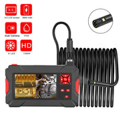 P30 5.5mm 1080P IP68 impermeabile schermo da 4,3 pollici doppia fotocamera digitale endoscopio, 2m Hard Cable, 5m Hard Cable, 10m Hard Cable