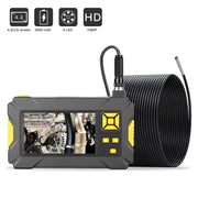 P30 3.9mm 1080P IP68 impermeabile schermo da 4,3 pollici doppia fotocamera digitale endoscopio, 2m Hard Cable, 5m Hard Cable, 10m Hard Cable