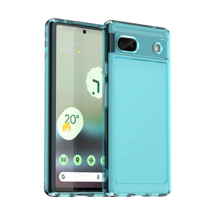 Custodia per telefono in TPU serie Candy, For Google Pixel 9a, For Google Pixel 9 Pro XL, For Google Pixel 9 Pro, For Google Pixel 9, For Google Pixel 8a, For Google Pixel 6a