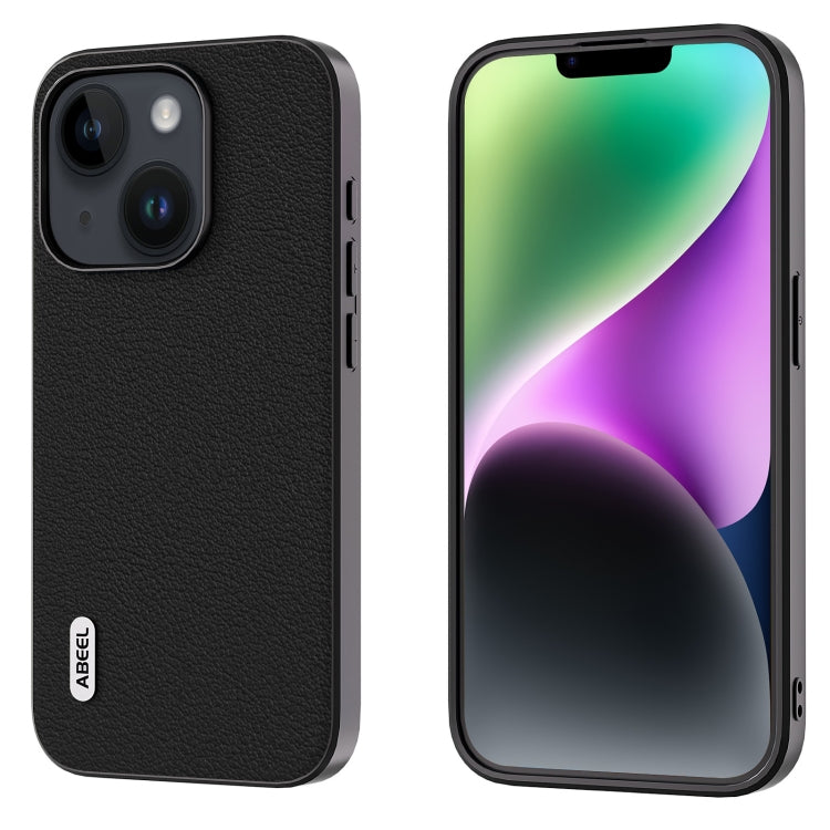 Custodia in pelle per iPhone 15 Plus e 15