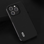 Custodia in pelle per iPhone 15 Plus e 15