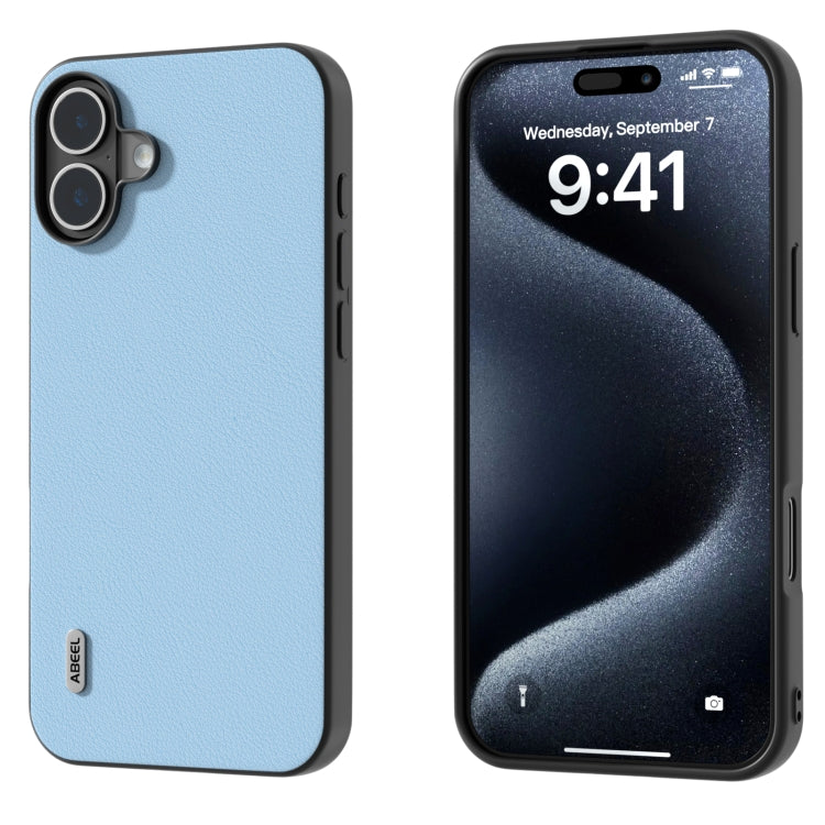 Custodia in vera pelle Wave Black Edge per iPhone 15 e 16
