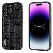 Custodia in vera pelle per iPhone 15