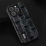 Custodia in vera pelle per iPhone 15, 15 Pro e 15 Pro Max