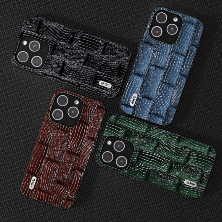 Custodia in vera pelle per iPhone 15, 15 Pro e 15 Pro Max