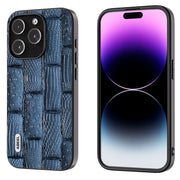 Custodia in vera pelle per iPhone 15
