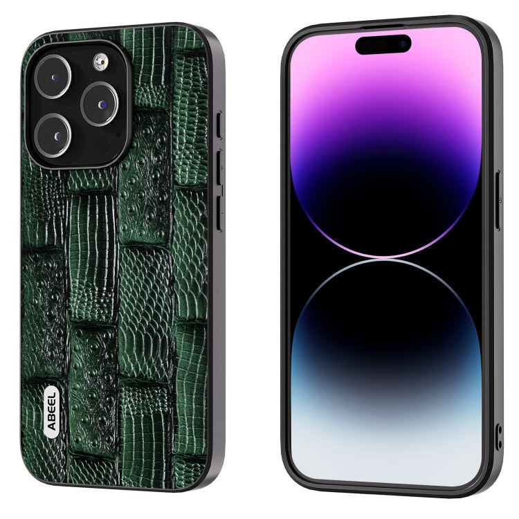 Custodia in vera pelle per iPhone 15, 15 Pro e 15 Pro Max