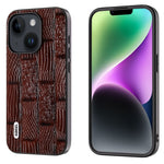 Custodia in vera pelle per iPhone 15, 15 Pro e 15 Pro Max