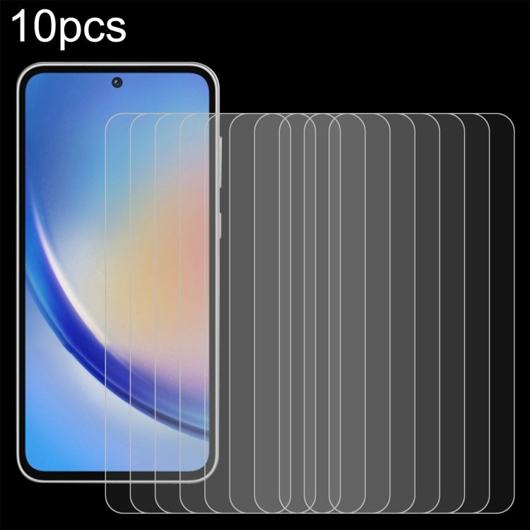 Pellicola in vetro temperato 10 pezzi 0,26 mm per smartphone Sams