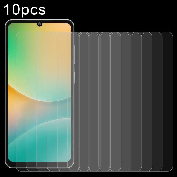 Pellicola in vetro temperato 10 pezzi 0,26 mm per smartphone Sams