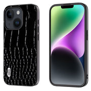 Custodia in vera pelle per iPhone 15 Plus